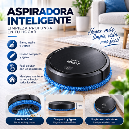 ASPIRADORA INTELIGENTE CON TRAPEADOR