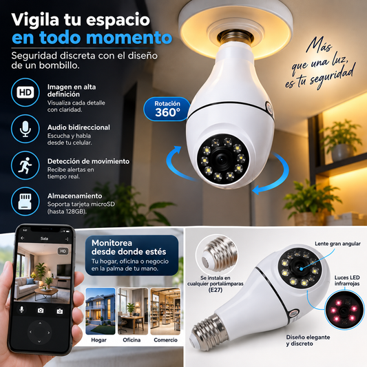 BOMBILLO CON CAMARA