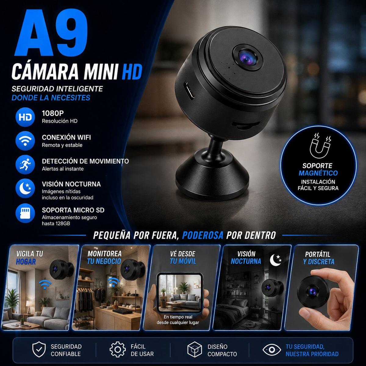 CAMARA DE VIDEO VIGILANCIA A9