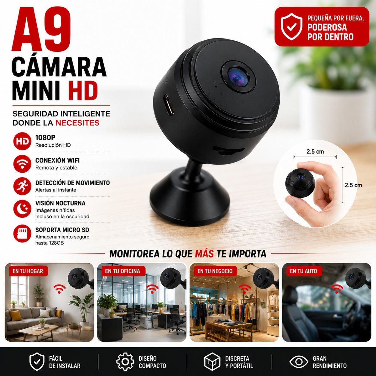 CAMARA DE VIDEO VIGILANCIA A9